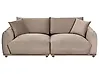 Sofa 3 Seater JUBEK Velvet Taupe