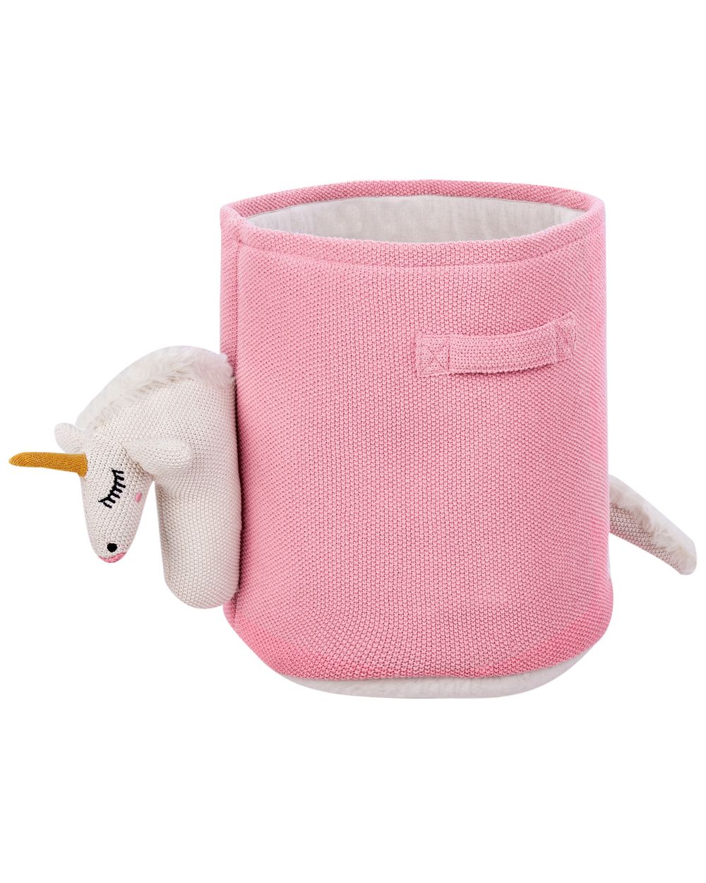 Kids Basket Unicorn NARROTI Cotton Pink