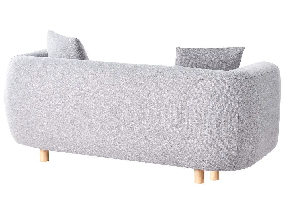 Sofa 2 Seater LILLEROD Fabric Grey_1025237