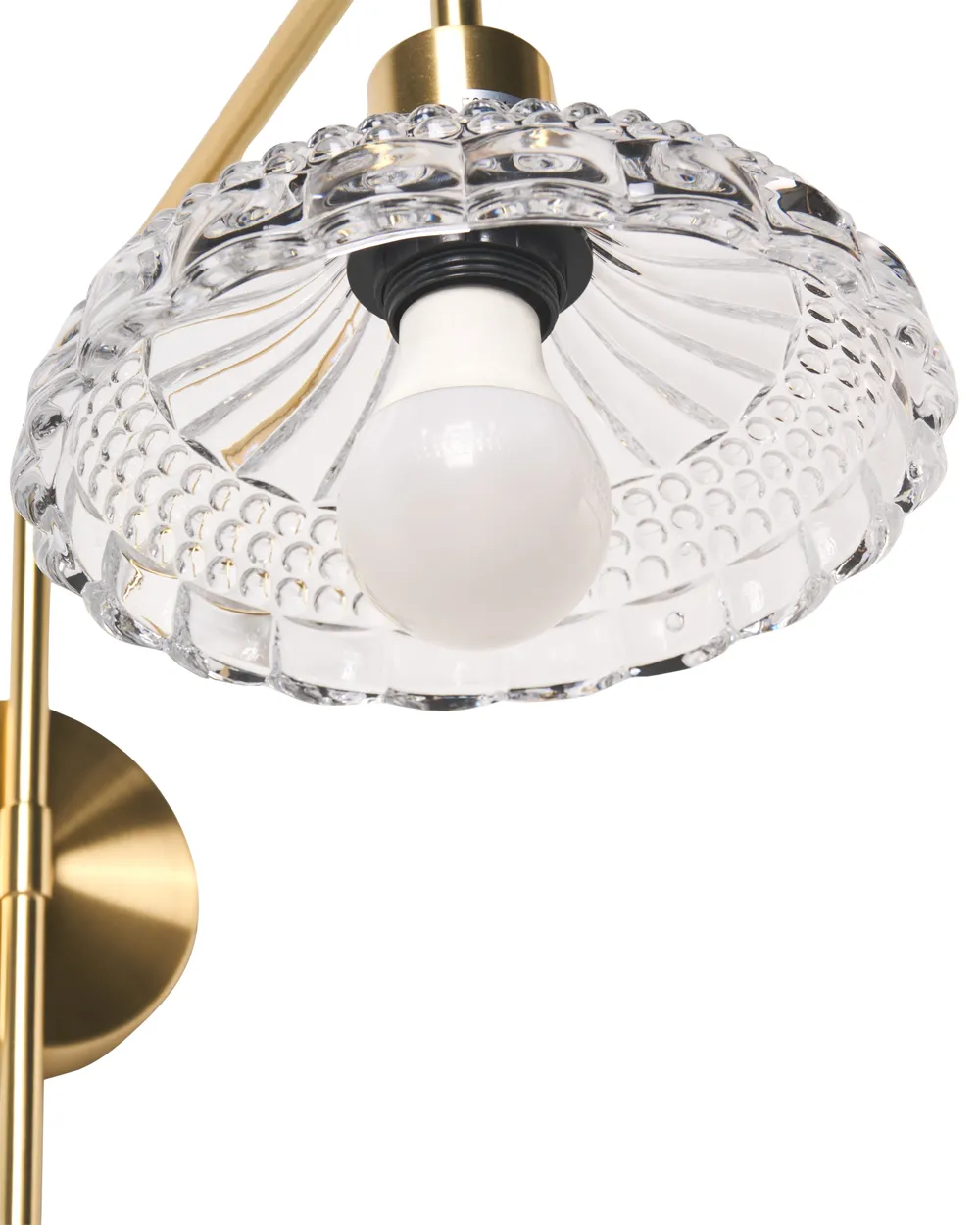 Set di 2 lampade da parete MOLINO Metallo Oro_1037651
