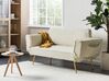 Sofa Bed Boucle Off-White SAARELA_932747