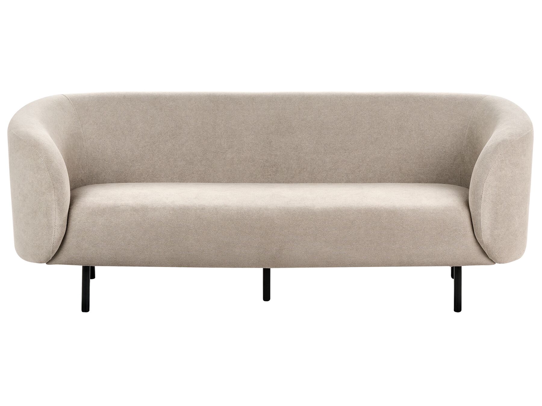 3-istuttava sohva kangas ruskeanharmaa LOEN_919622