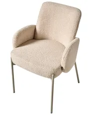 Dining Chair MAGEE Boucle Light Beige_1079955