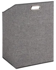Mobile per la lavanderia con ante ribaltabili e contenitori CEJAR 88 cm Bambù Marrone chiaro_1144825