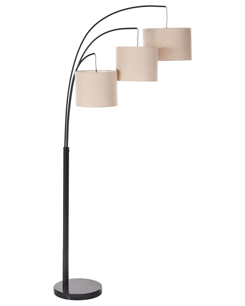 Lampada da pavimento CARONI Lino Beige