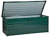 Storage Box CEBROSA 165 cm 70 cm Metal Dark Green