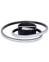 Metal LED Ceiling Lamp Black NARYN_815564