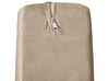 Divano 2 posti tela beige SALO_932620