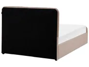 Ottoman Bed LUNAN Boucle Taupe 120 x 200 cm (EU Small Double)_1048511