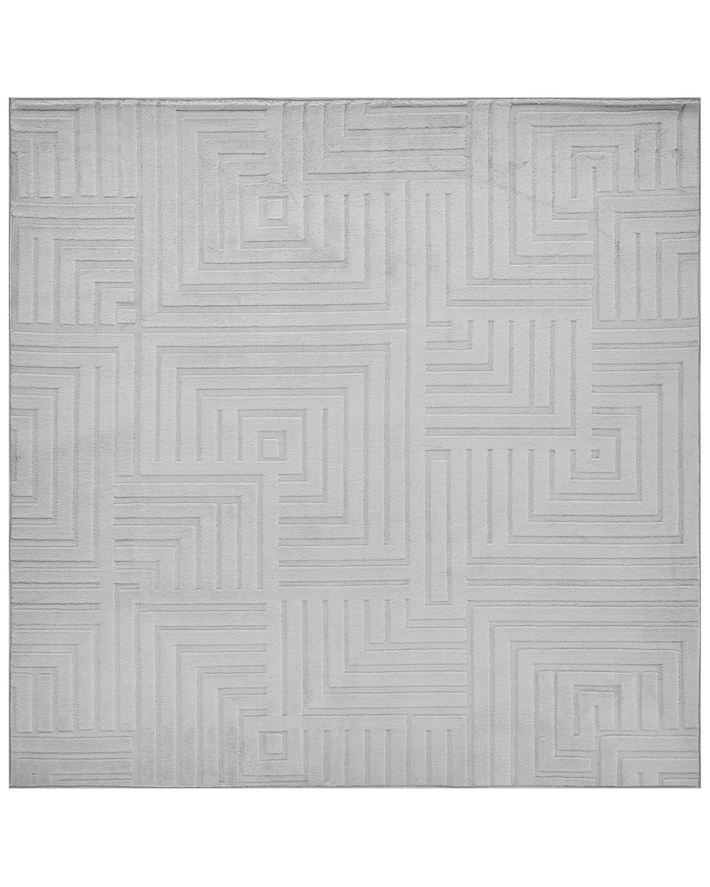Teppich TAMIREL Grau 160 x 160 cm