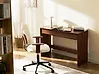 Home Office Desk RONDANE 110 cm x 50 cm Dark Brown