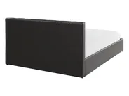 Ottoman Bed DREUX Faux Leather Dark Grey 140 x 200 cm (EU Double)_793183