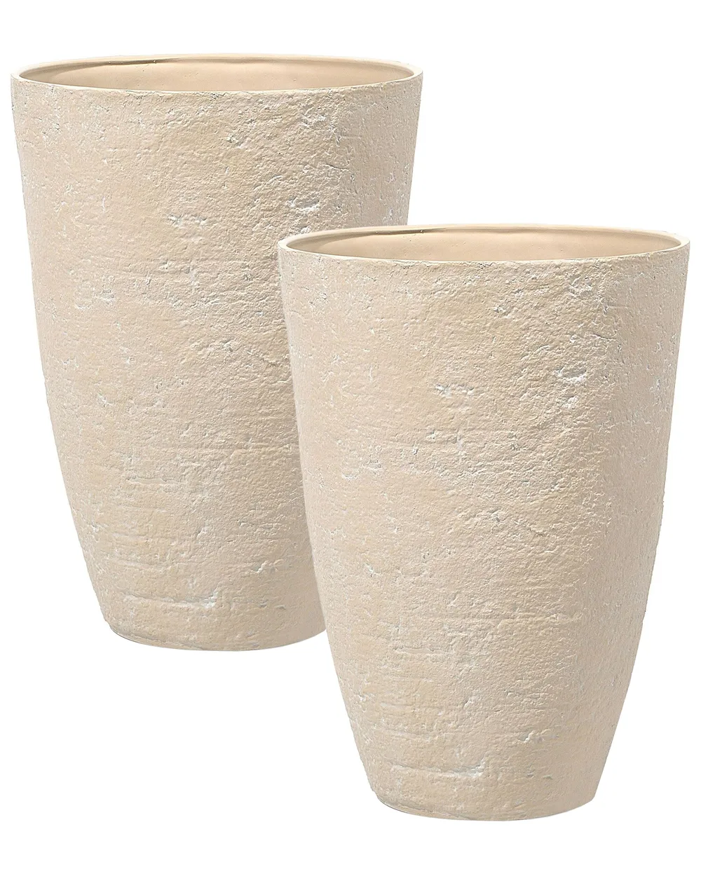 Zestaw 2 donic CAMIA 51 cm Beżowy