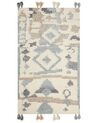 Wool Kilim Area Rug 80 x 150 cm Multicolour MRGAVET_860059