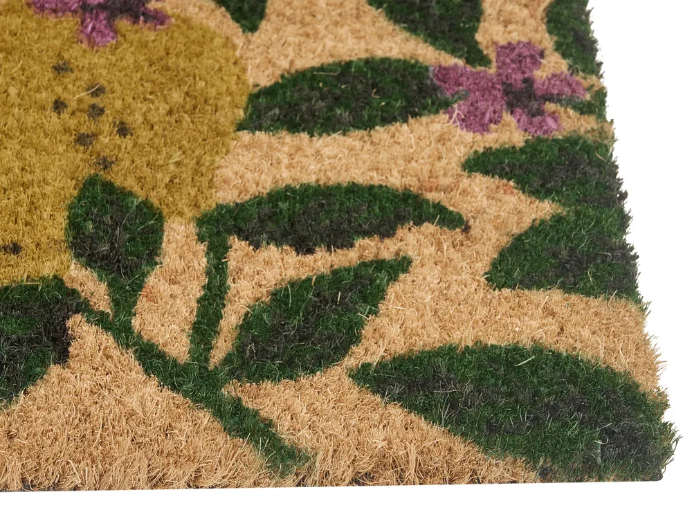 Doormat TAZLINA Multicolour 50 x 80 cm Lemon Coir_1051003