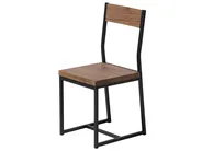 Dining Set LAREDO Dark Brown 6 Seater_690202