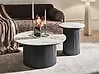 Table basse DORA Céramique Noir