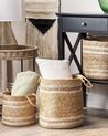 Korg set om 3 jute naturlig/beige ZHOB_840638