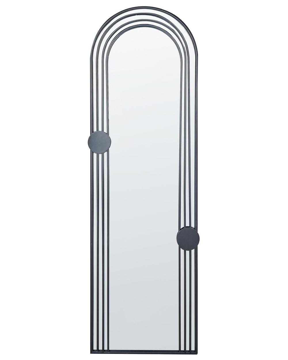 Wall Mirror AJAIN 45 cm 146 cm Metal Black