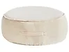 Pouffe YULLE Velvet Light Beige