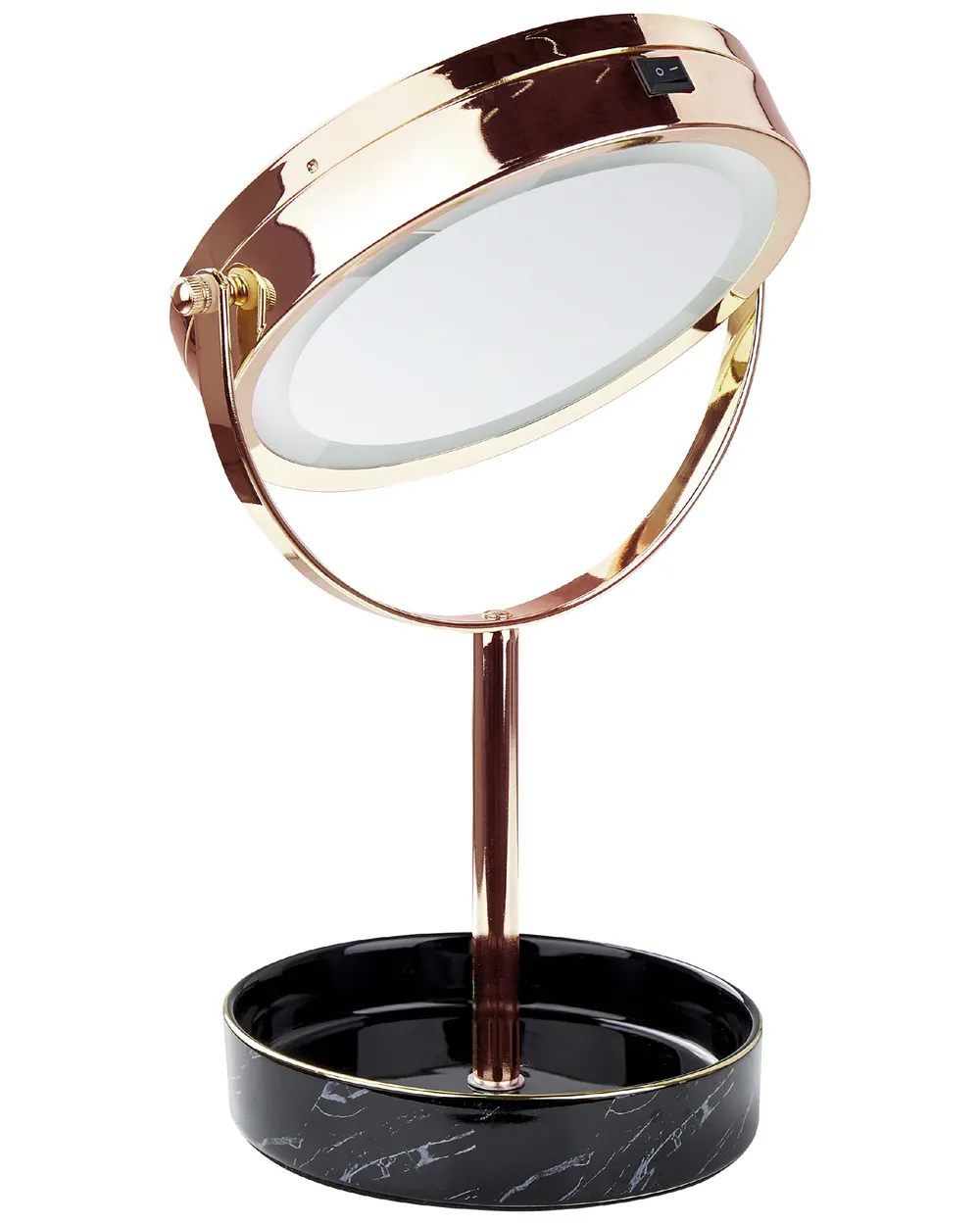 Specchio per make-up LED SAVOIE Oro rosa_848165
