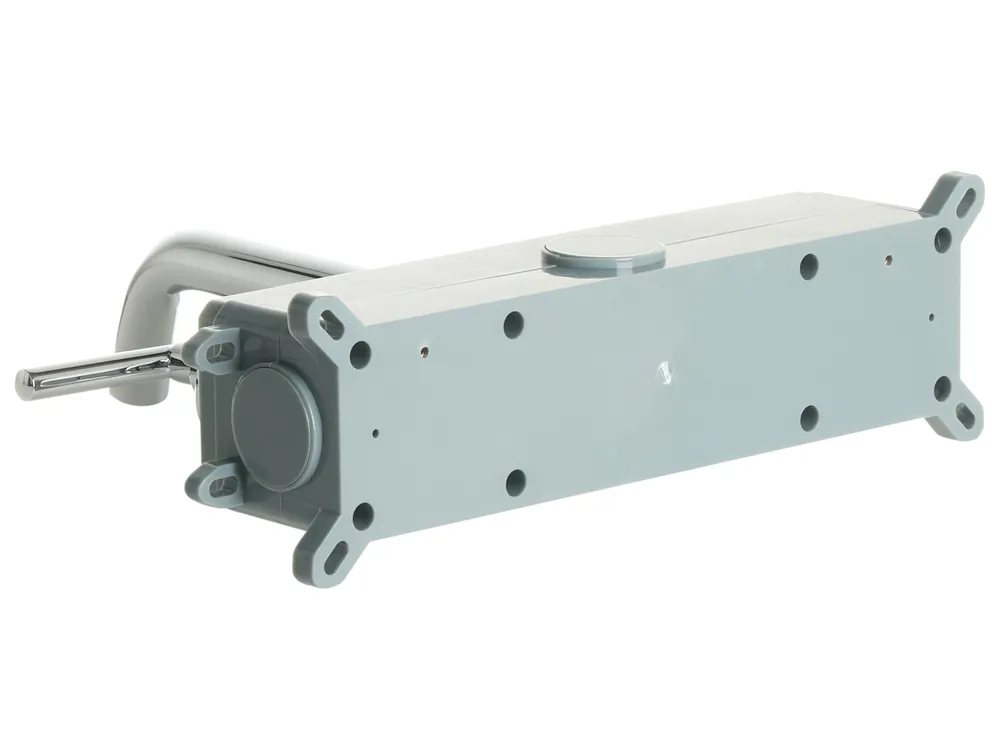 rubinetto miscelatore da parete per lavabo ISHINCA Ottone Argento_996040