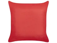 Set di 2 cuscini GINGERBREAD 45 x 45 cm Cotone Rosso Modello natalizio_946950