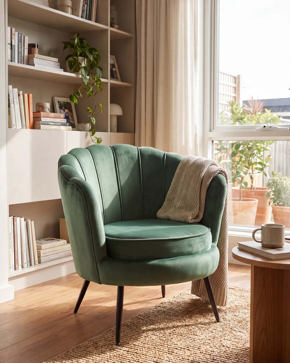 Armchair LOVIKKA Velvet Green_1150997