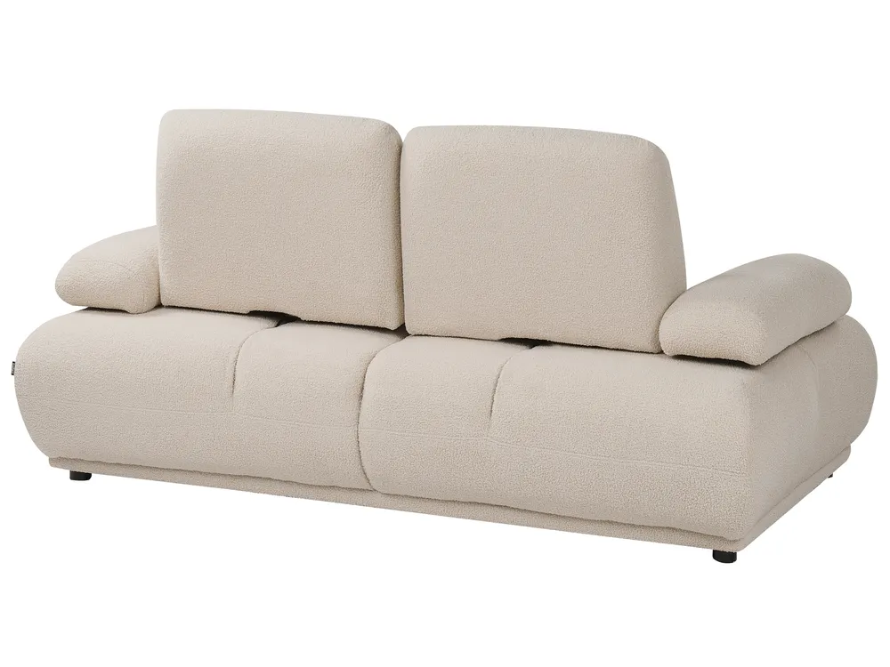 Set da salotto 5 posti NACKA Bouclé Beige_1056894