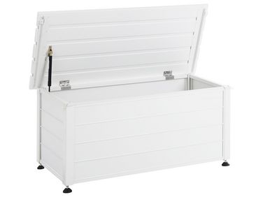 Garden Storage Box 113 x 50 cm White CAMPALTO 