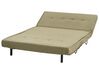 Canapé convertible 2 places en tissu vert olive VESTFOLD_930232