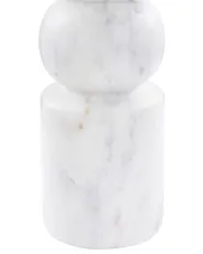 Świecznik IOANNINA 20 cm Kamień Biały_909787