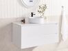 Bathroom Wall Mounted Cabinet 100 x 52 cm White QUINTELA_934933