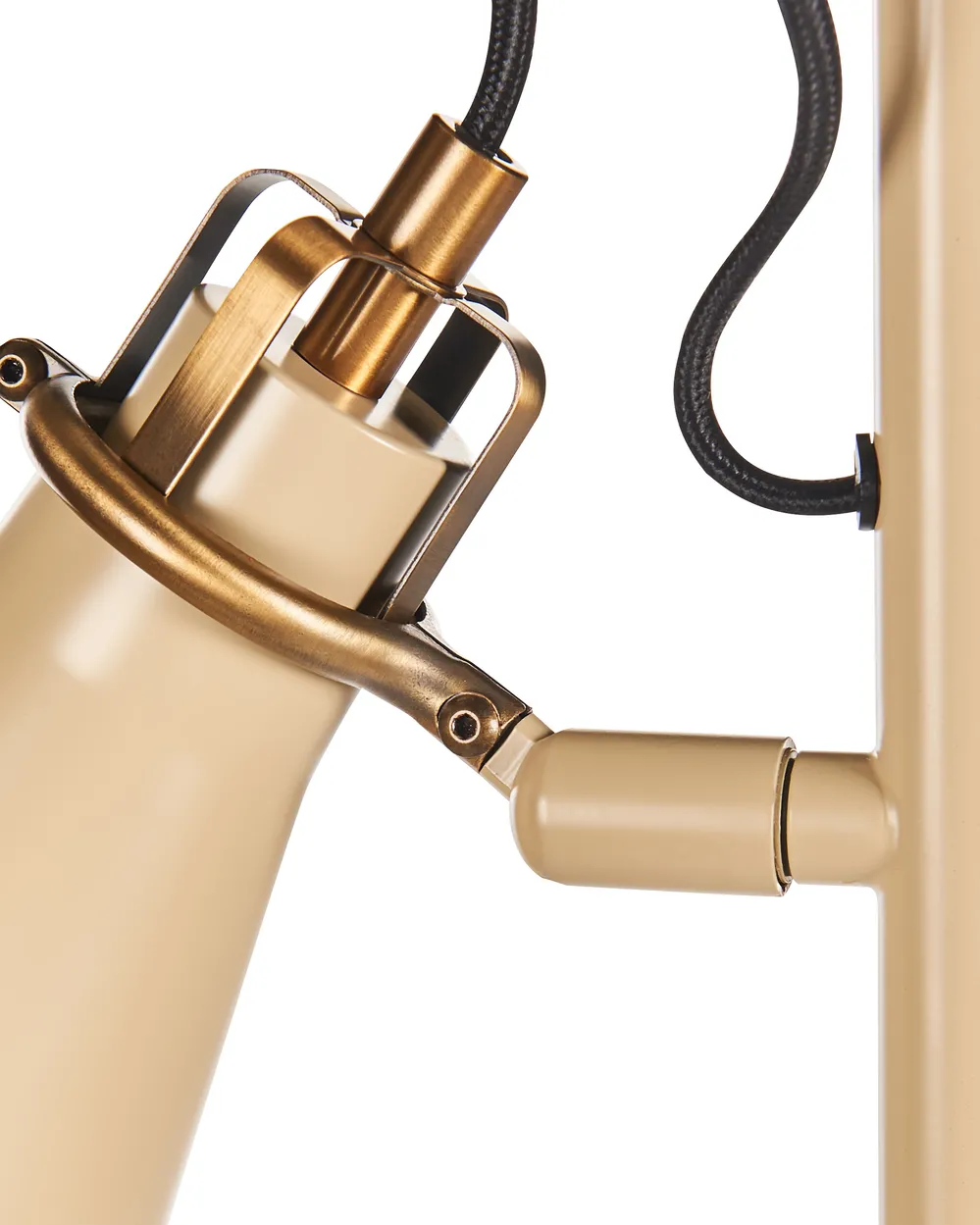 Floor Lamp MOYOLA Adjustable Metal Beige_949004