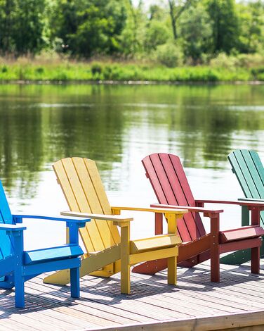 Garden Chair Yellow ADIRONDACK