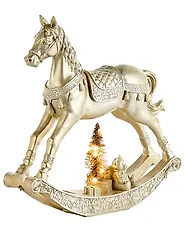 Lot de 2 décorations de Noël LED YPPARI 30 cm Doré_1175027