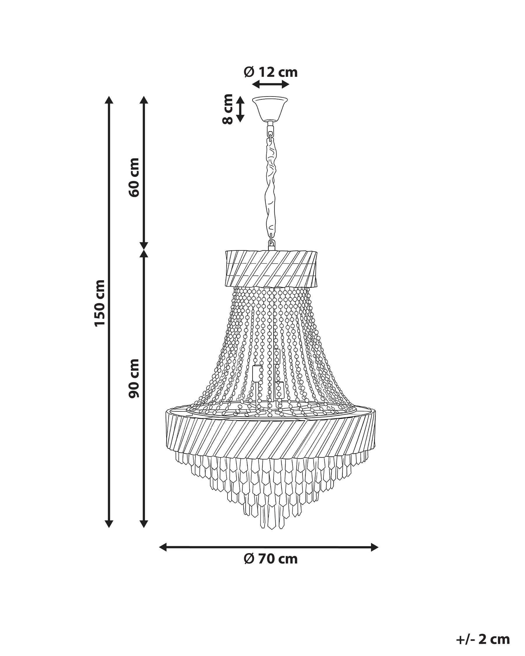 Chandelier KARSA Crystal Gold_1045461