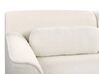 Right Hand Boucle Corner Sofa White SIMOS_927964