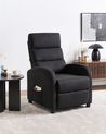 Recliner Chair OTUS Fabric Black