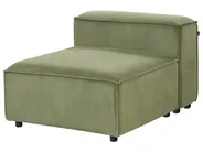 Modular Corner Sofa 4 Seater ARDAL Corduroy Green Right Hand_947383