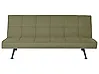Sofa Bed 2 Seater HASLE Fabric Olive Green