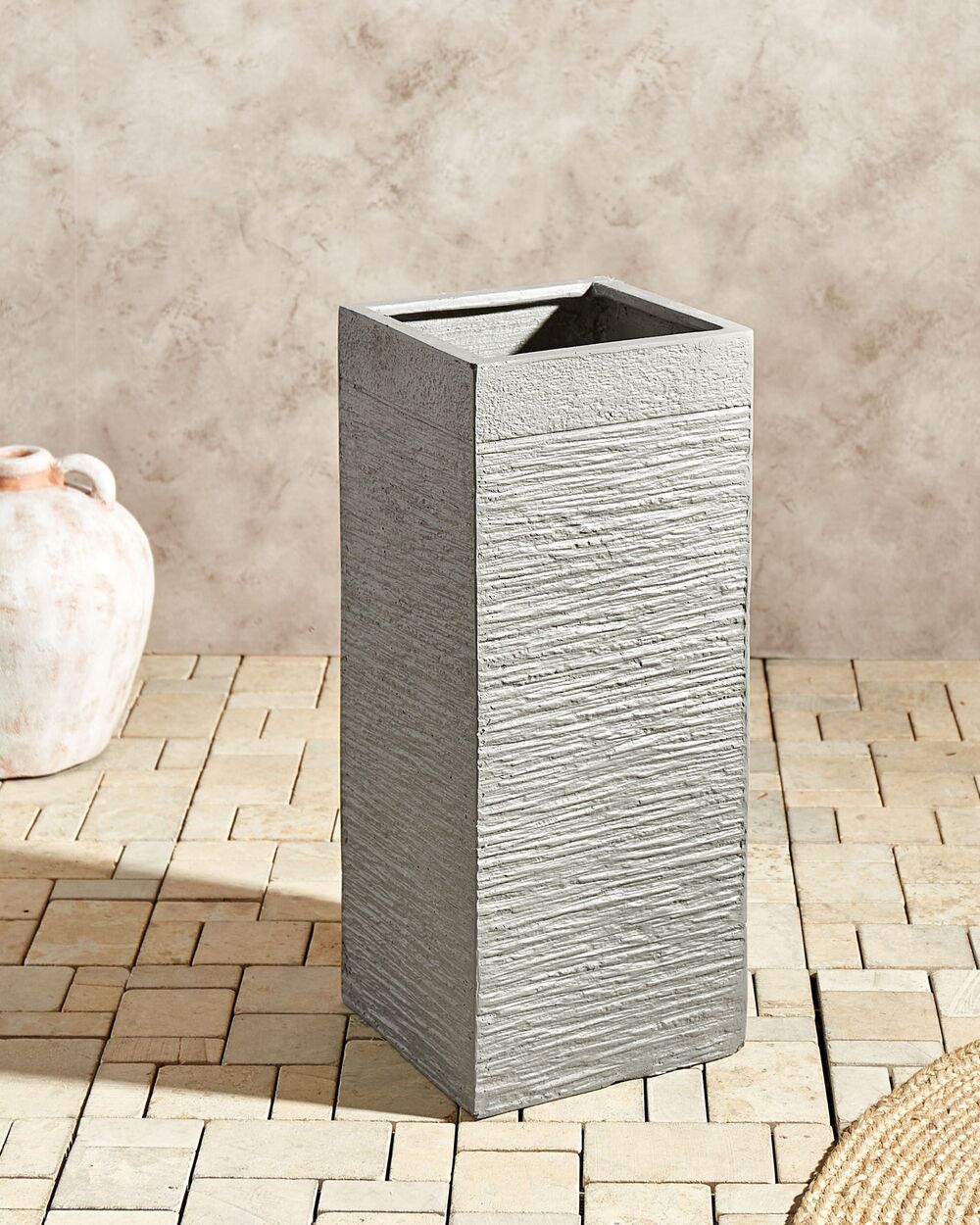 Plant Pot DION 26 cm Light Grey