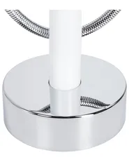 Rubinetteria per vasca da bagno freestanding TUGELA Bianco/Argento_786413