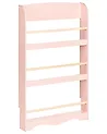 Wall Bookshelf LILOET 100 cm Pastel Pink