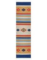Tapis kilim en coton 80 x 300 cm multicolore TARONIK_869924