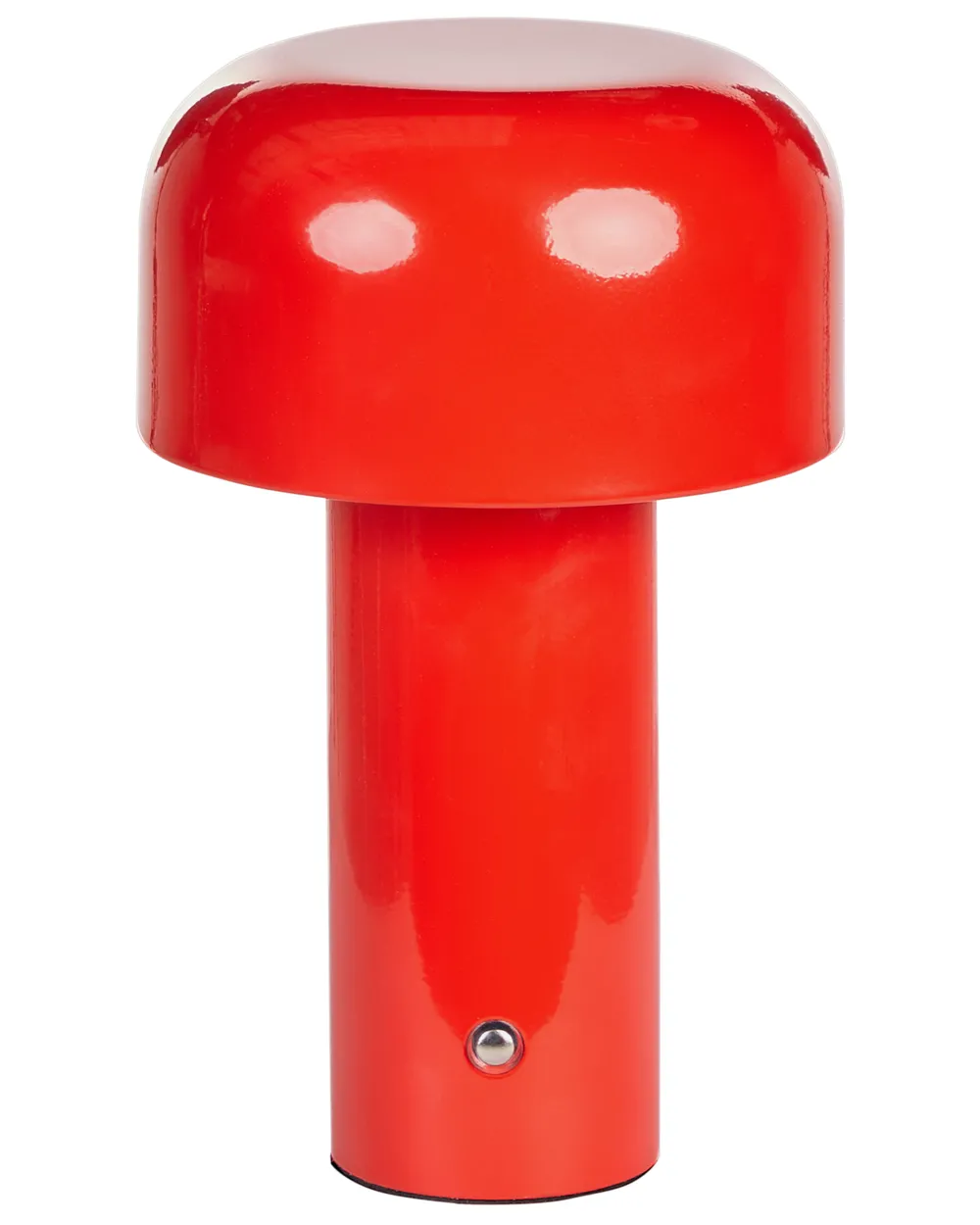 Bezprzewodowa lampa stołowa LED BESOS Ze ściemniaczem Metal Czerwony