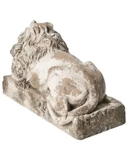 Statua da giardino LARI Leone Beige_1054994