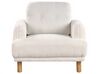 Boucle Living Room Set White TUVE_927377