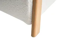 Puf ze schowkiem EDLAND Boucle 45 cm Biały_1040601
