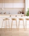 Set di 4 sedie alte VENLO Beige